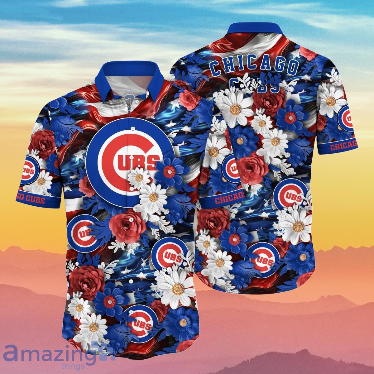 Chicago Cubs MLB Hawaiian Shirt 4th Of July Independence Day Ideal