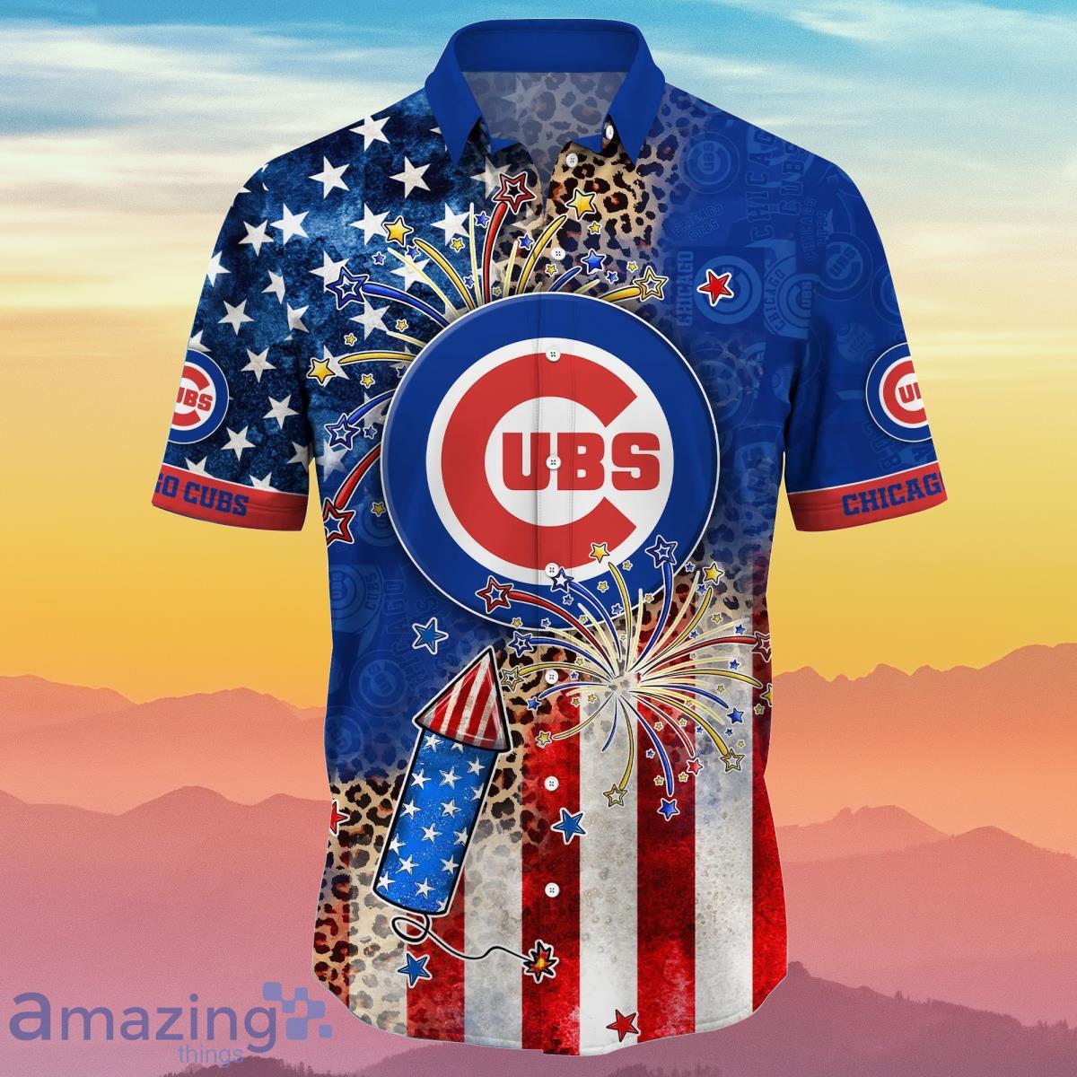 Chicago Cubs MLB Hawaiian Shirt 4th Of July Independence Day Special Gift  For Real Fans