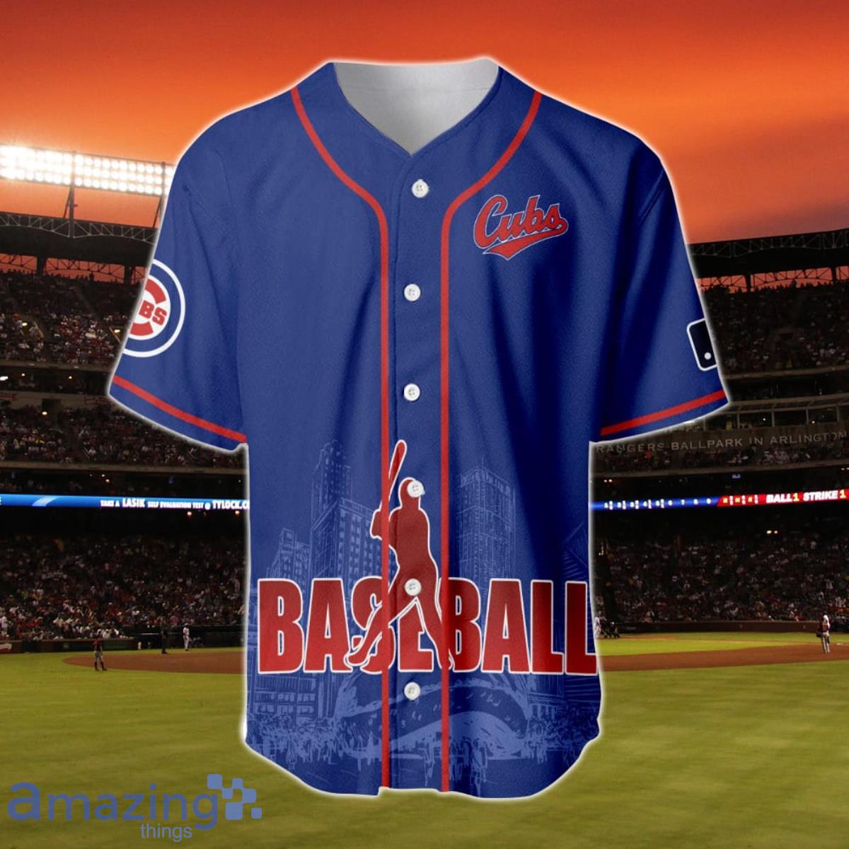 Chicago Cubs MLB Custom Name Cheap Button Up Hawaiian Shirt - T-shirts Low  Price