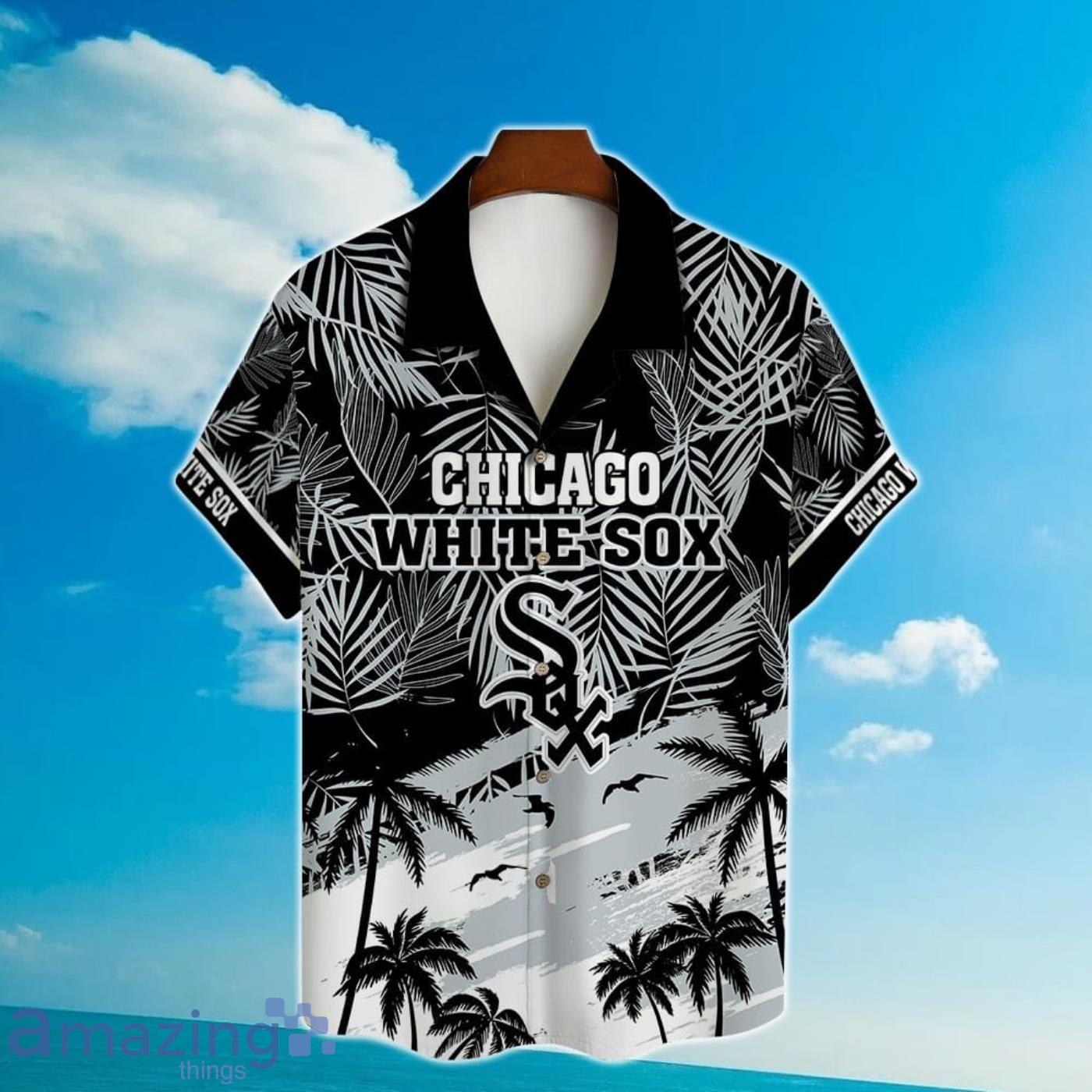 Chicago White Sox V-Neck Jersey - Gray