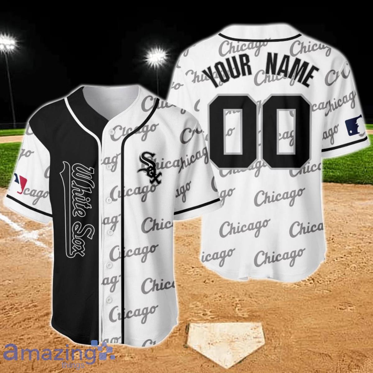 custom white sox baseball jerseys