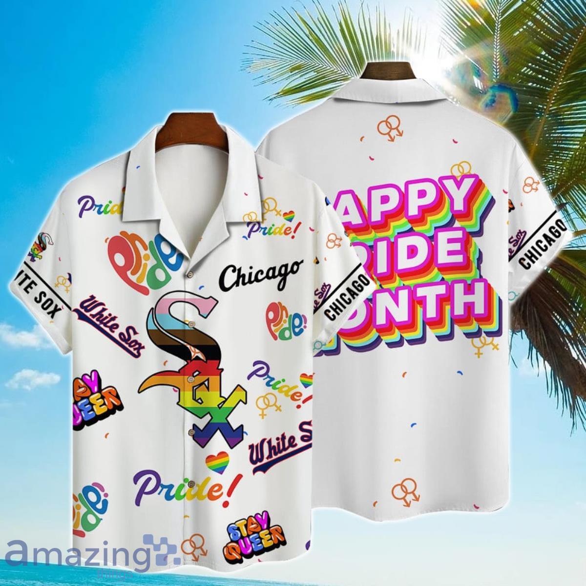 Chicago White Sox Baseball Mlb Hawaiian Shirt And Shorts Happy