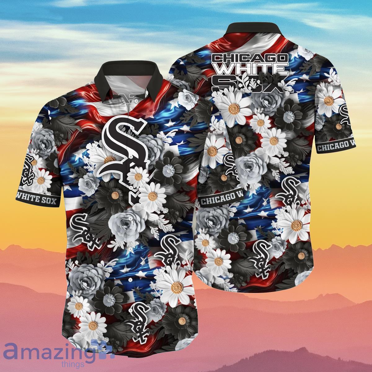 Chicago White Sox MLB Independence Day Aloha Hawaiian Style Shirt