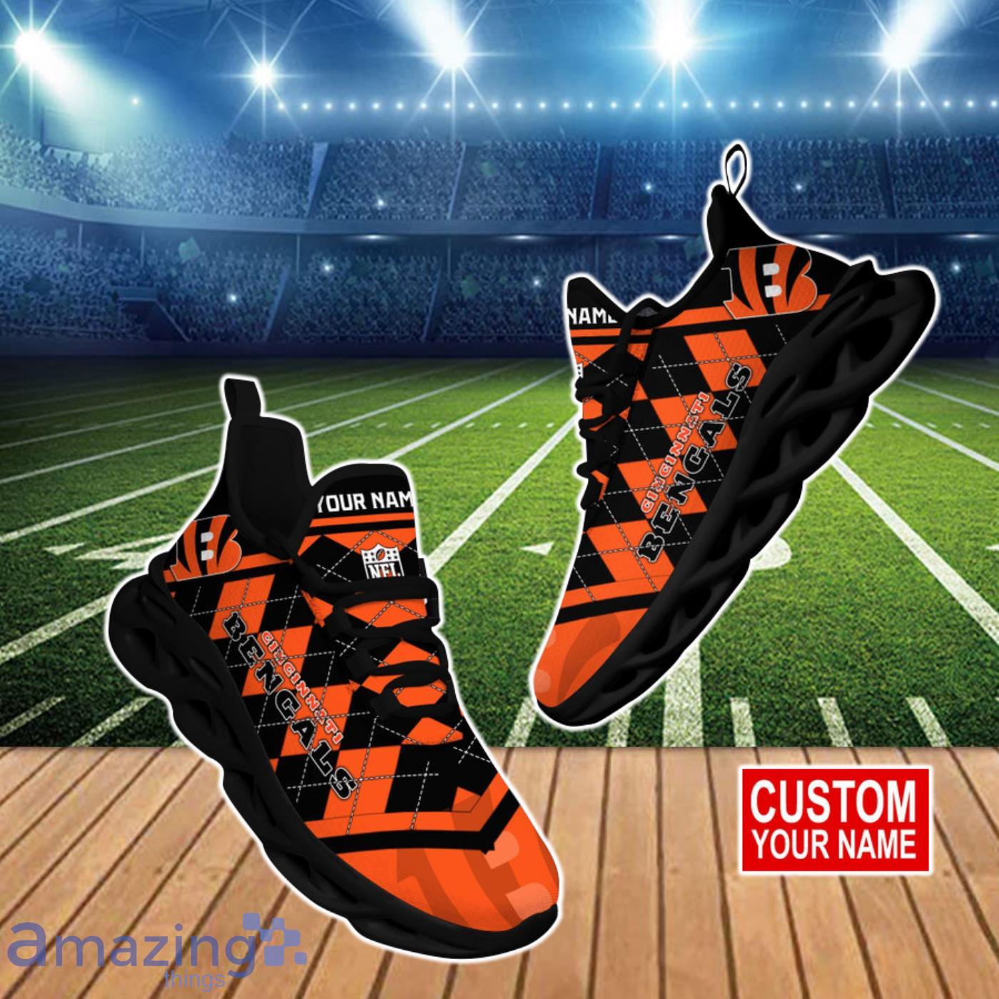Cincinnati Bengals NFL Clunky Max Soul Shoes Custom Best Gift For Fans Product Photo 1