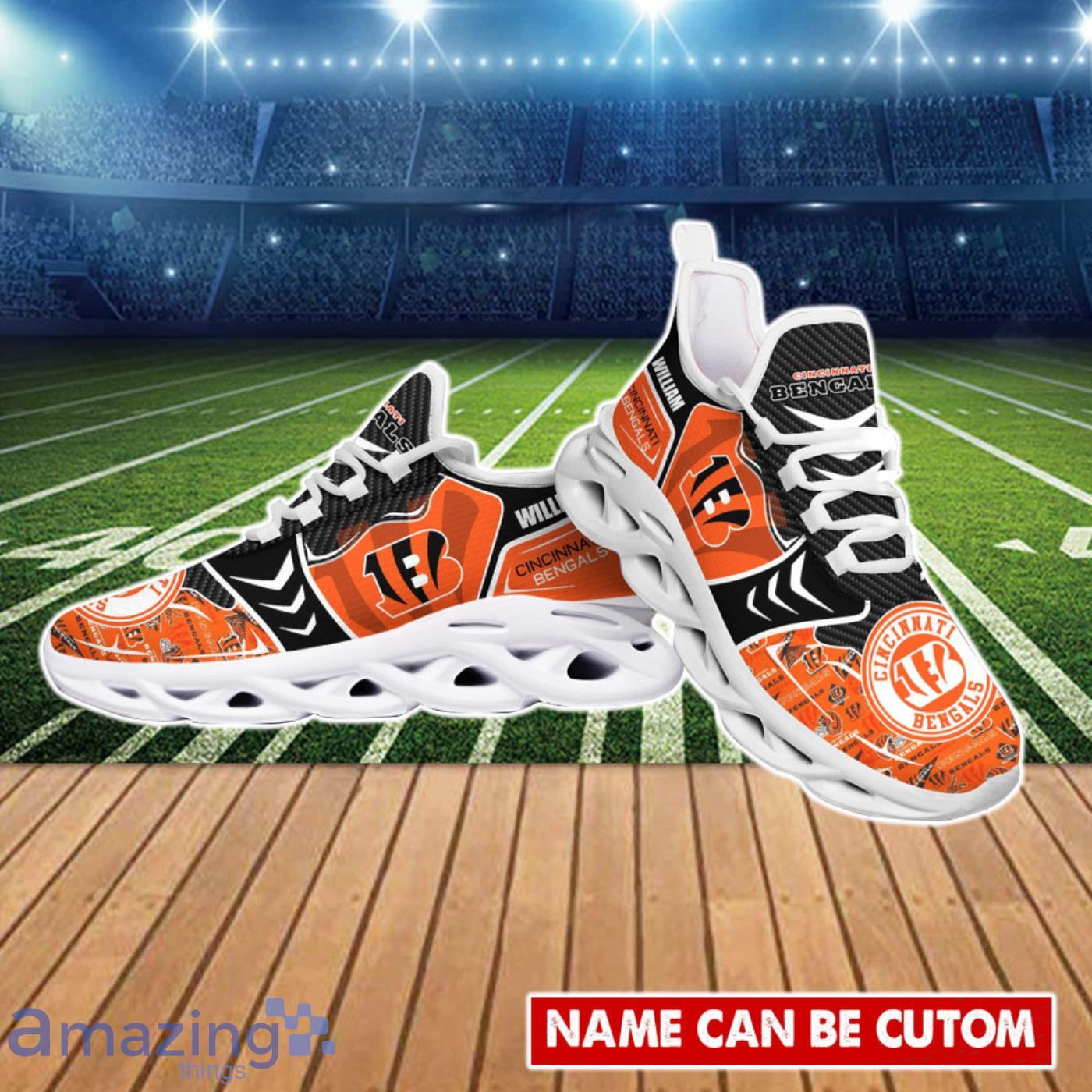 Cincinnati Bengals Air Mesh Running Shoes Special Gift For Men And