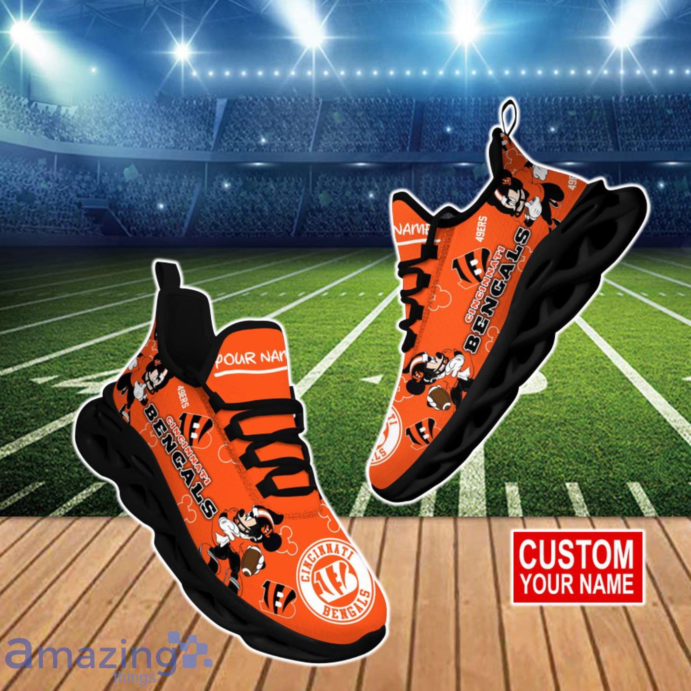 Cincinnati Bengals NFL Clunky Max Soul Shoes Custom Best Gift For Real Fans Product Photo 1