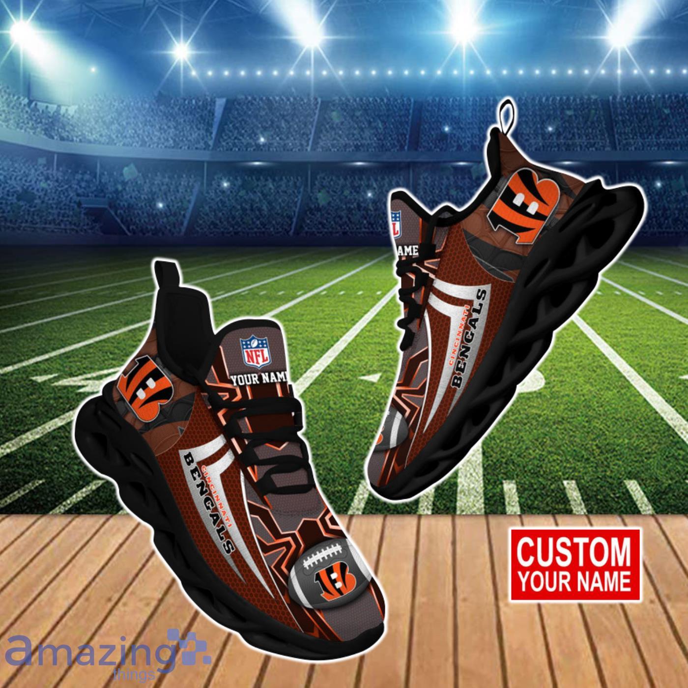 Cincinnati Bengals NFL Clunky Max Soul Shoes Custom Best Gift For True Fans Product Photo 1