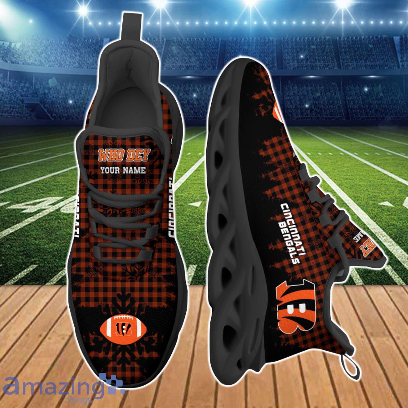 Cincinnati Bengals NFL Clunky Max Soul Shoes Custom Gift For Men And Women Fans Product Photo 2