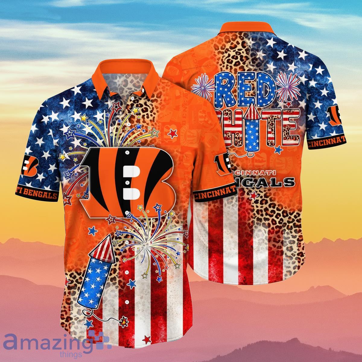 Cincinnati Bengals NFL Design 1 Beach Hawaiian Shirt Men And Women For Fans  Gift - Freedomdesign