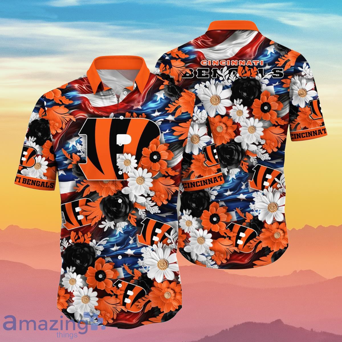 Cincinnati Bengals NFL Football Team Summer Gift Hawaiian Shirt -  Freedomdesign