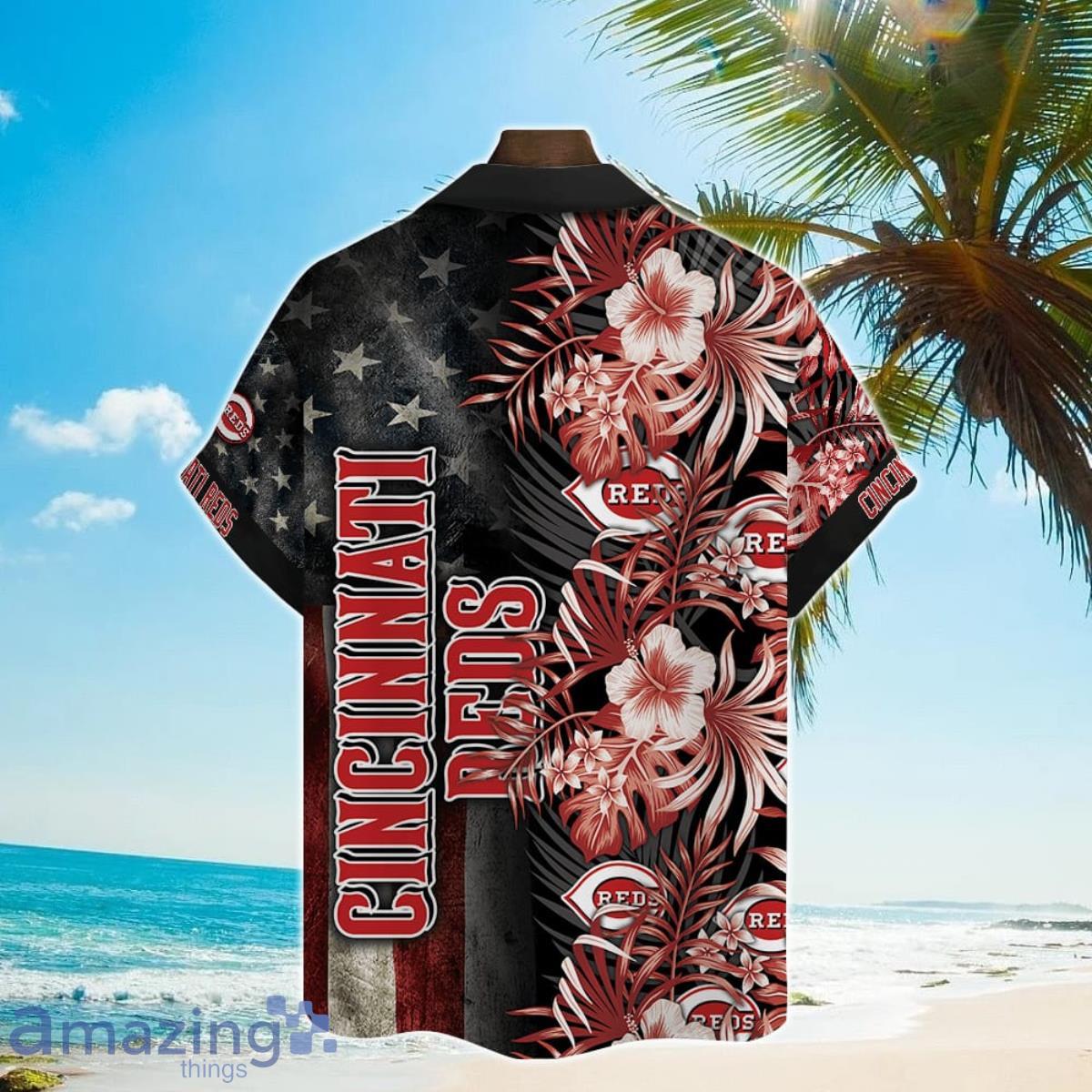 Cincinnati Reds Major League Baseball 2023 AOP Short Sleeve 3D Hawaiian  Shirt Summer Gift