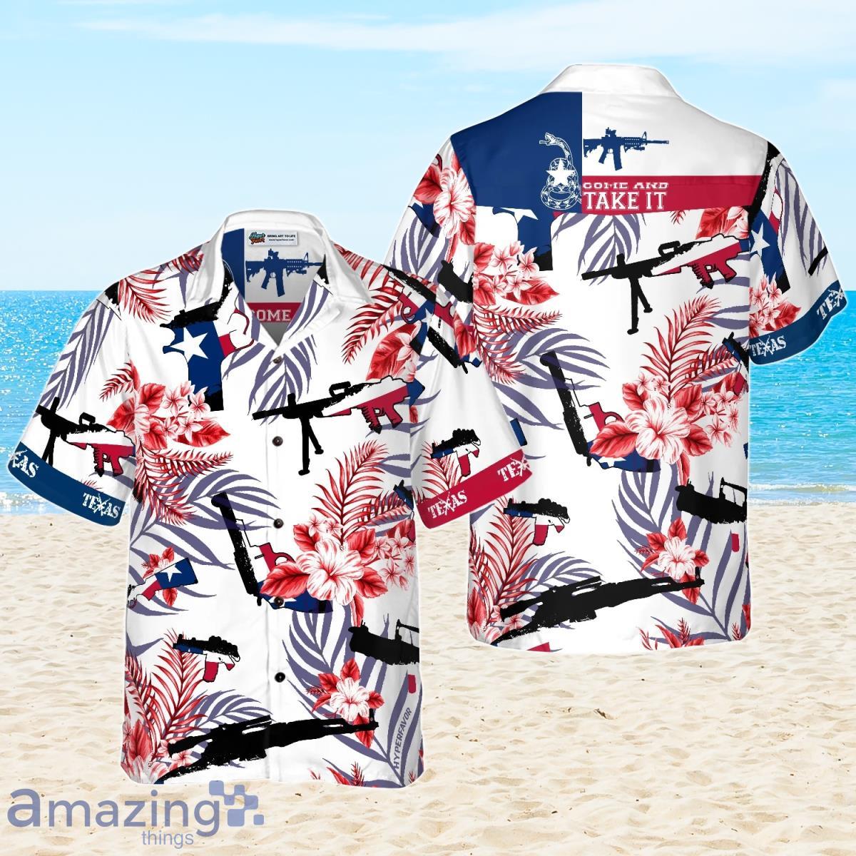 Come And Take It Texas Gun Lover FM Hawaiian Shirt Gift For Men And Women Product Photo 1