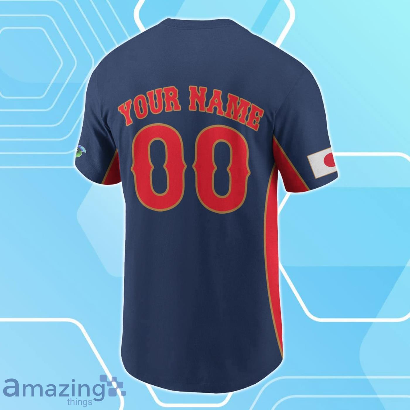 Custom Name And Number USA Baseball Team 2023 World Baseball Classic T  Shirt HOT