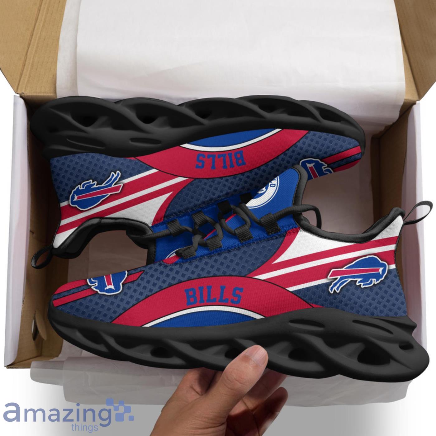 Buffalo Bills NFL Custom Name Max Soul Shoes Impressive Gift For Men Women  Fans