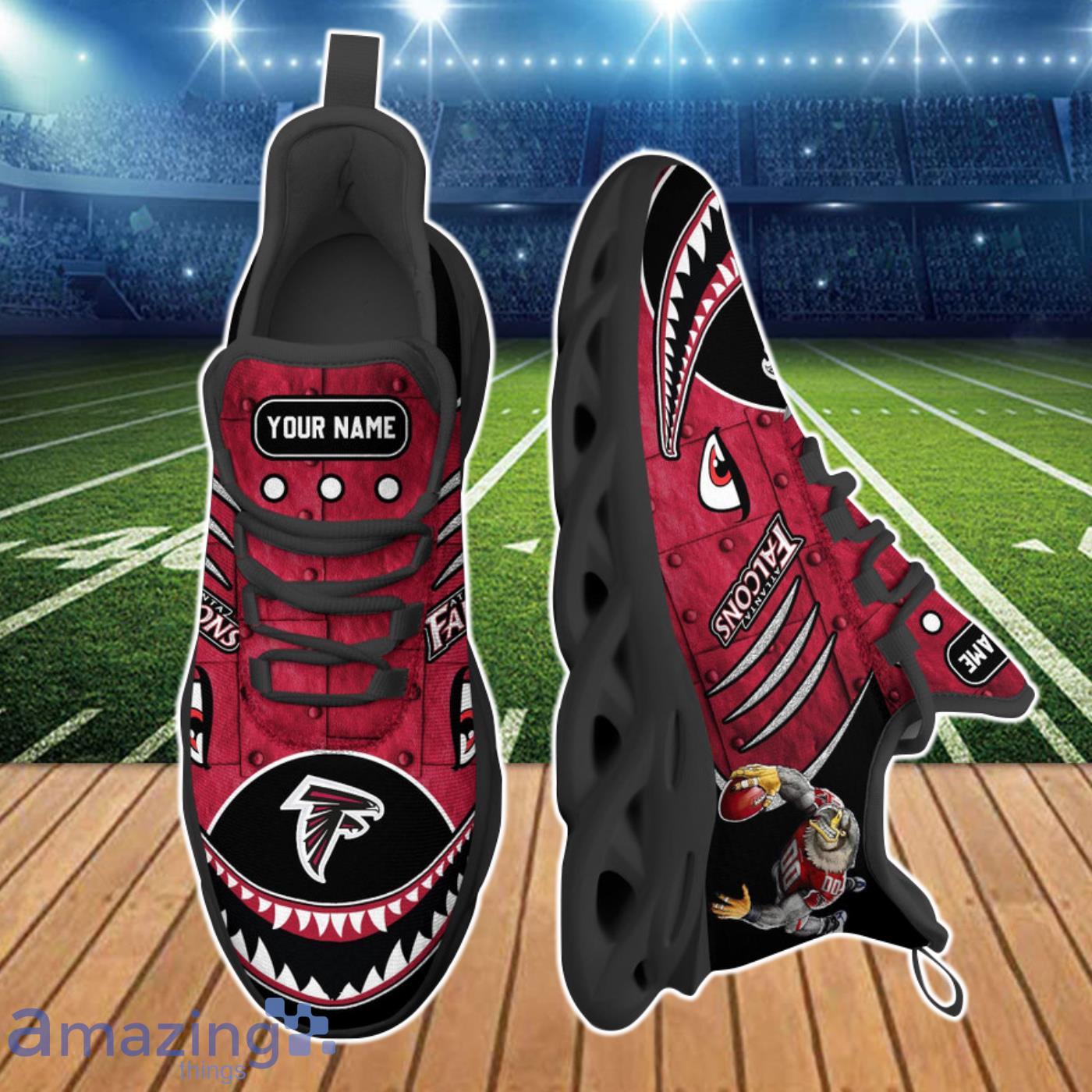 Customize and Conquer Personalized Atlanta Falcons NFL Max Soul Shoes image Customize and Conquer Personalized Atlanta Falcons NFL Max Soul Shoes Product Photo 2