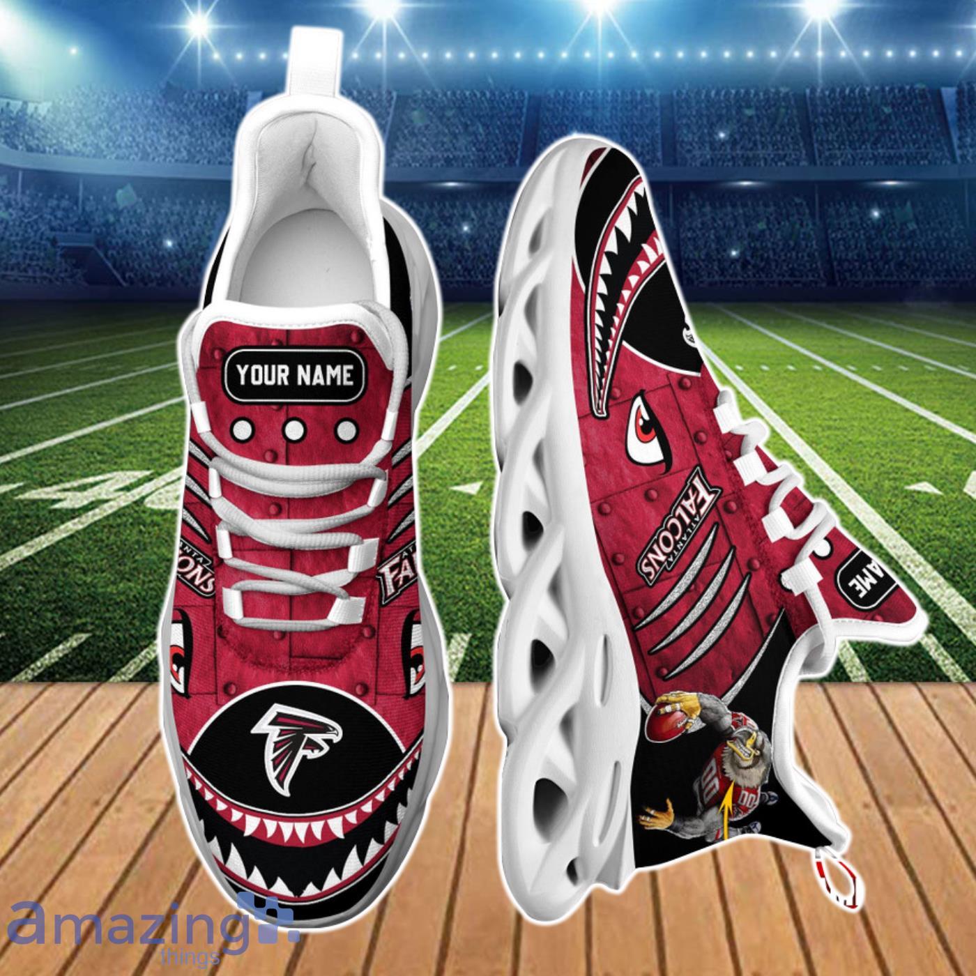Customize and Conquer Personalized Atlanta Falcons NFL Max Soul Shoes image Customize and Conquer Personalized Atlanta Falcons NFL Max Soul Shoes Product Photo 4