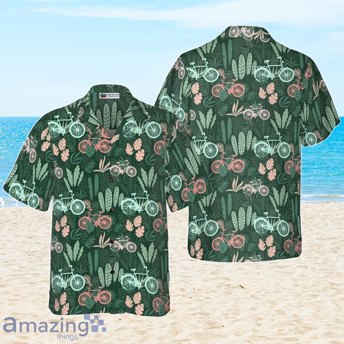 Cycling Tropical Hawaiian Shirt Inspired Gift For Men And Women Product Photo 2