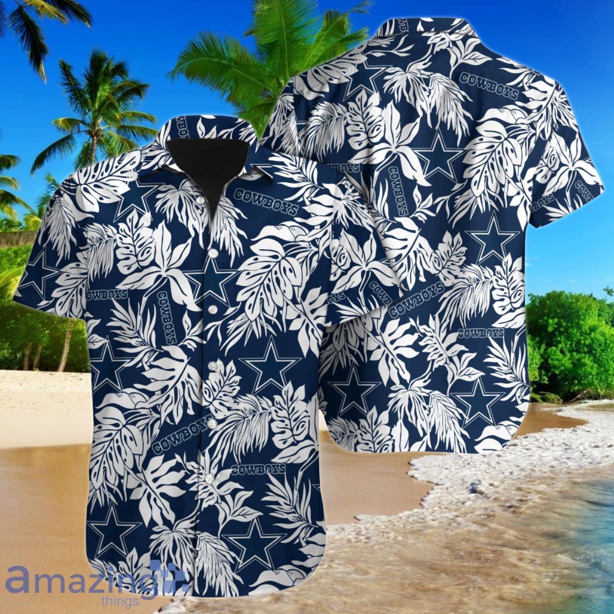 Dallas Cowboys Hawaiian Shirt NFL Football Hawaiian Shirt For Men Women Gift For Fans Product Photo 1