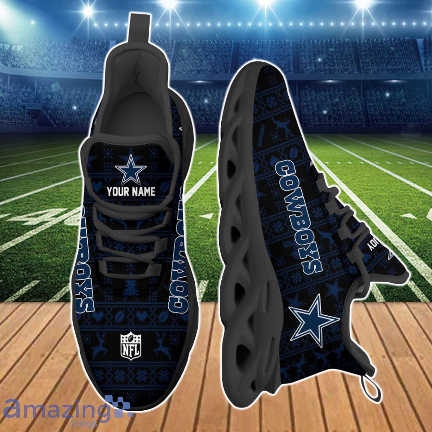 Dallas Cowboys NFL Clunky Max Soul Shoes Custom image Dallas Cowboys NFL Clunky Max Soul Shoes Custom Product Photo 2