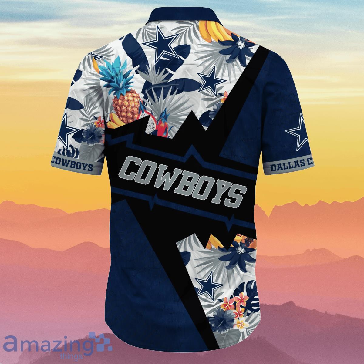 Dallas Cowboys NFL Flower Hawaiian Shirt Special Gift For Men And