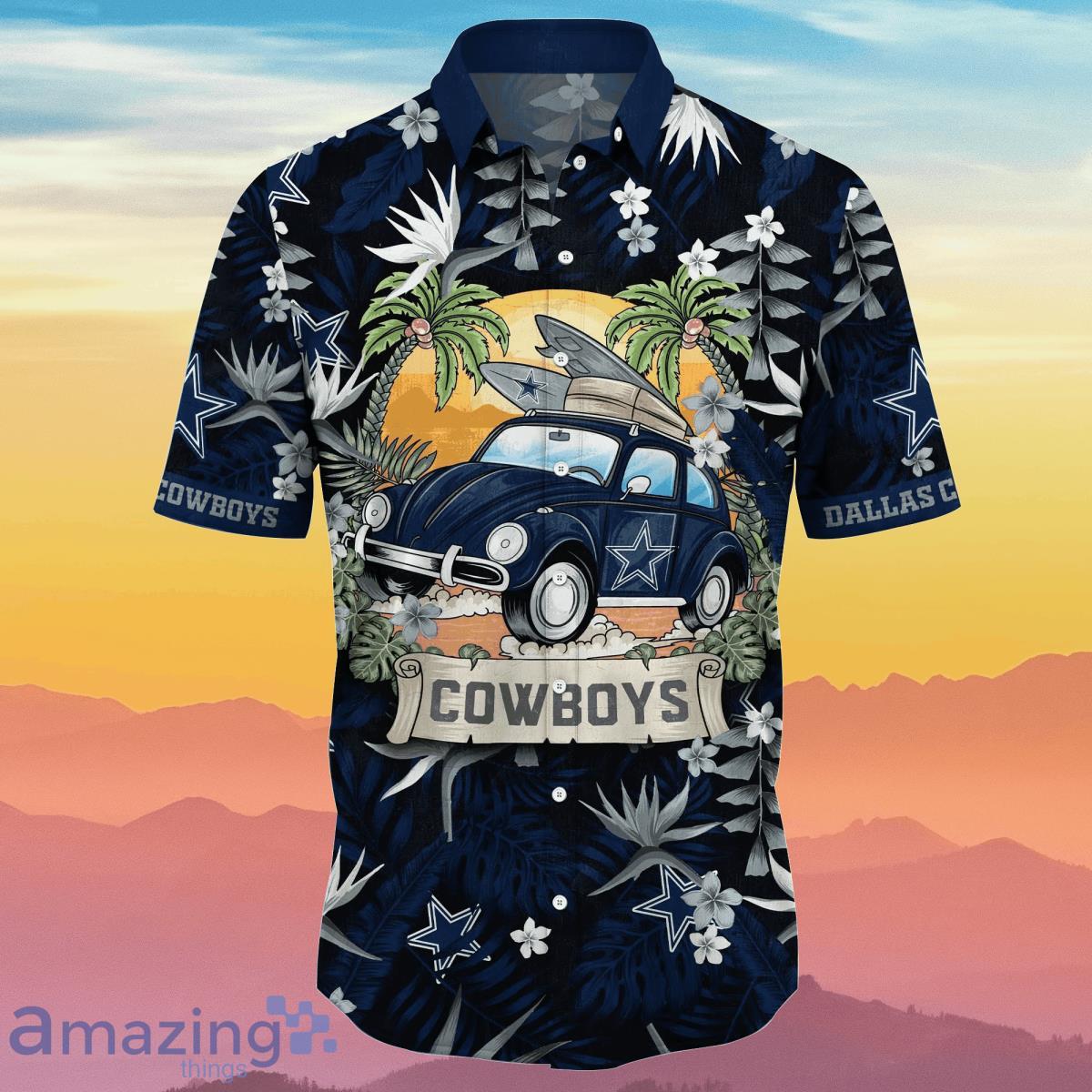 Dallas Cowboys NFL Flower Hawaiian Shirt Summer Football Gift For