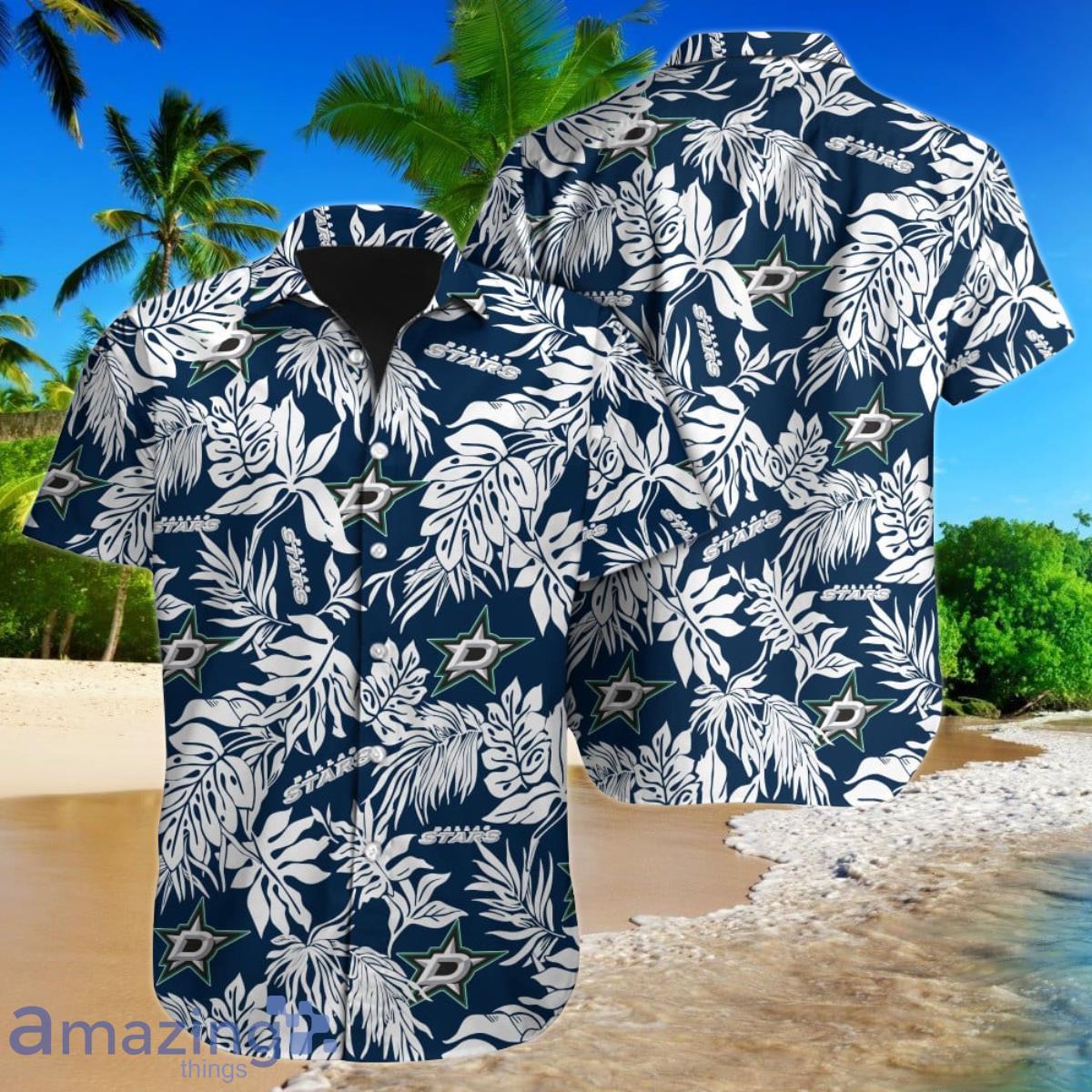 Dallas Stars Hawaiian Shirt NHL Shirt For Men Women Gift For Fans Product Photo 1