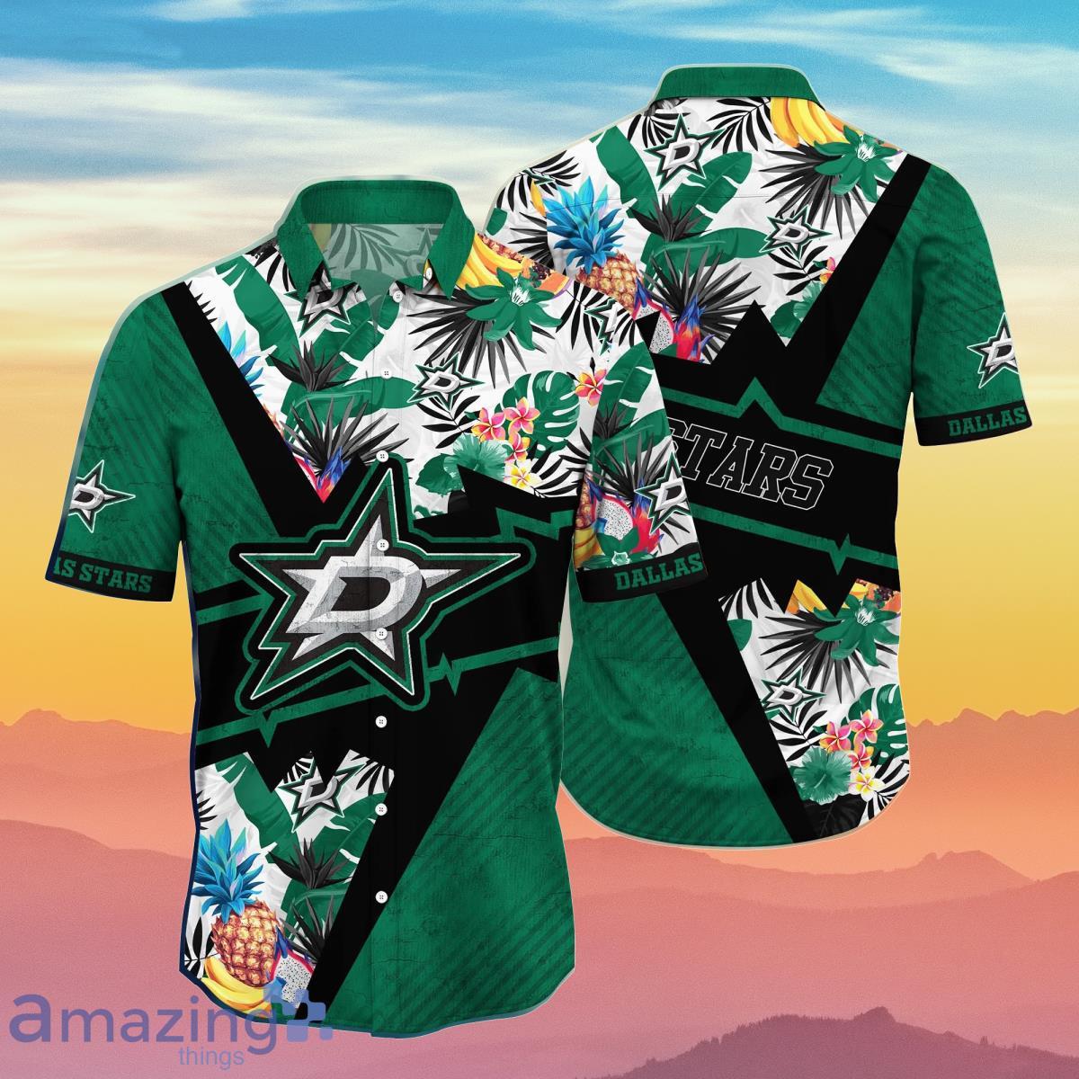 Dallas Stars NHL Flower Hawaiian Shirt Unique Gift For Men And Women Fans