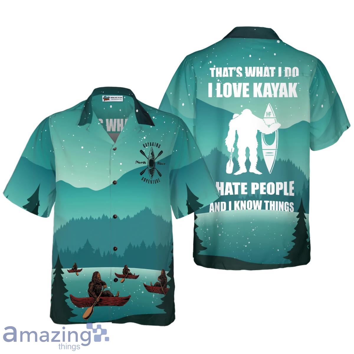 Darryl Love Kayak  Hate People Hawaiian Shirt Special Gift For Men And Women Product Photo 1
