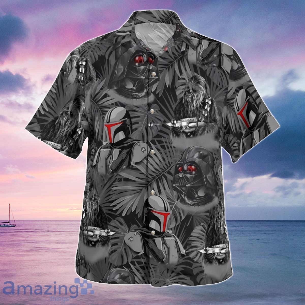 Darth Vader Boba Fett Chewbacca Hawaiian Shirt unique Style For Men And Women Product Photo 1