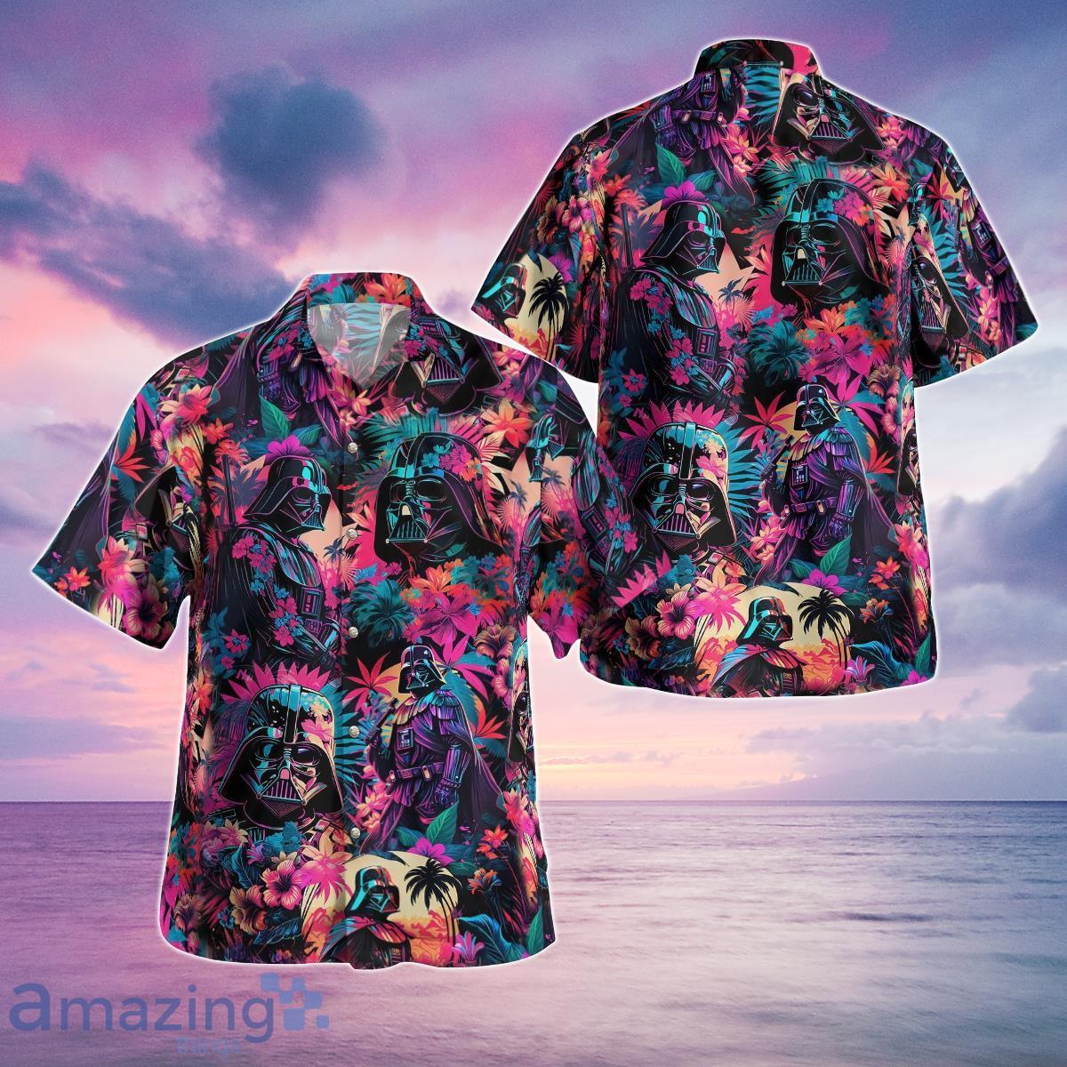 Starwars Synthwave Cool Hawaiian Shirt For Men And Women - YesItCustom