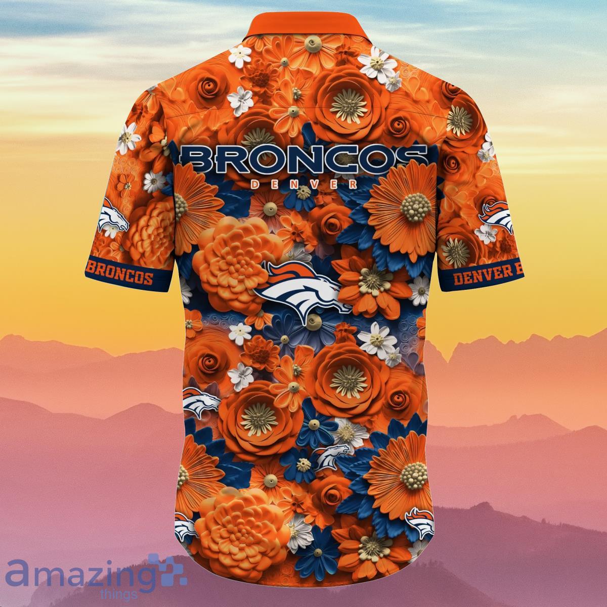 Denver Broncos NFL Mens Casual Color Polo