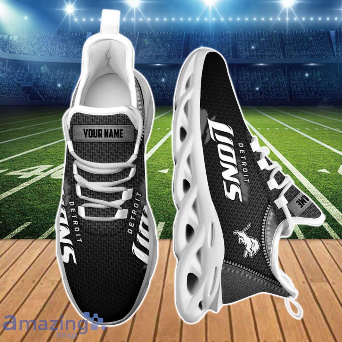 Detroit Lions NFL Clunky Max Soul Shoes Custom Name Unique Gift For Fans image Detroit Lions NFL Clunky Max Soul Shoes Custom Name Unique Gift For Fans Product Photo 4