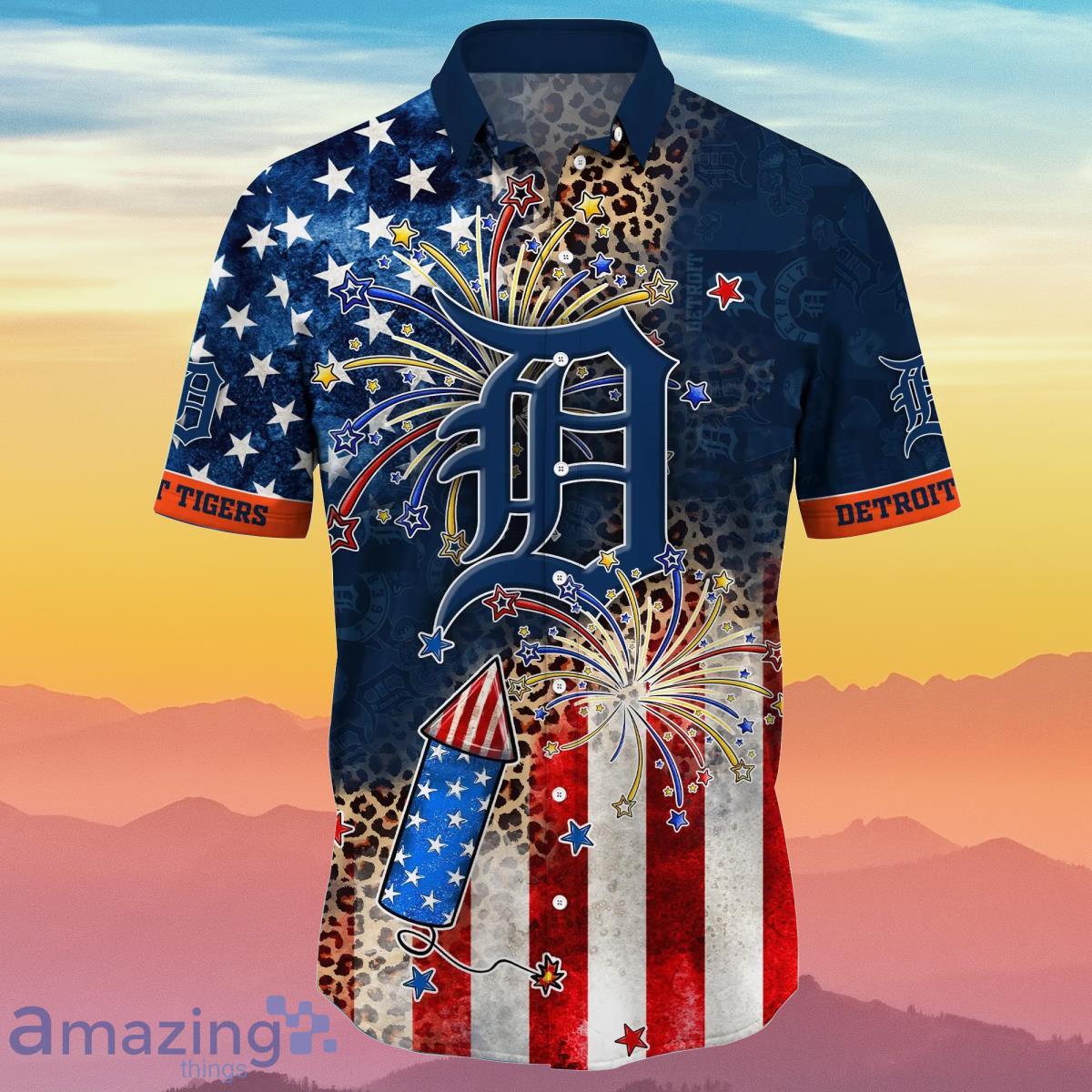 detroit tigers 4th of july shirt