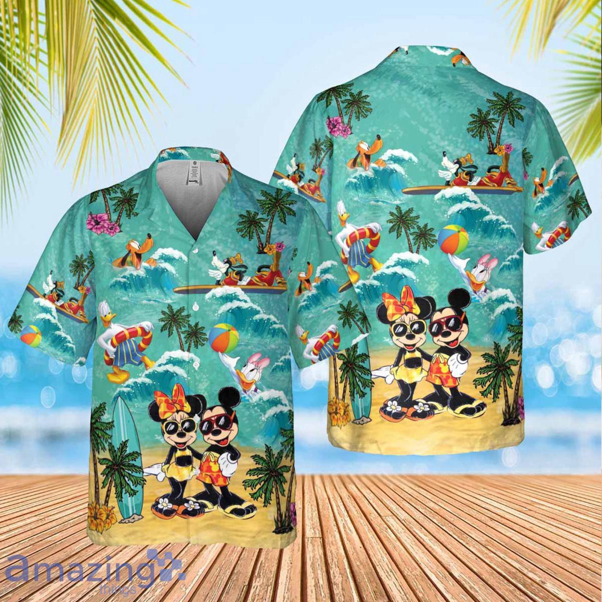 Disney Mickey And Minnie Magical Hawaiian Shirt Best Gift For Disney Fans Product Photo 1