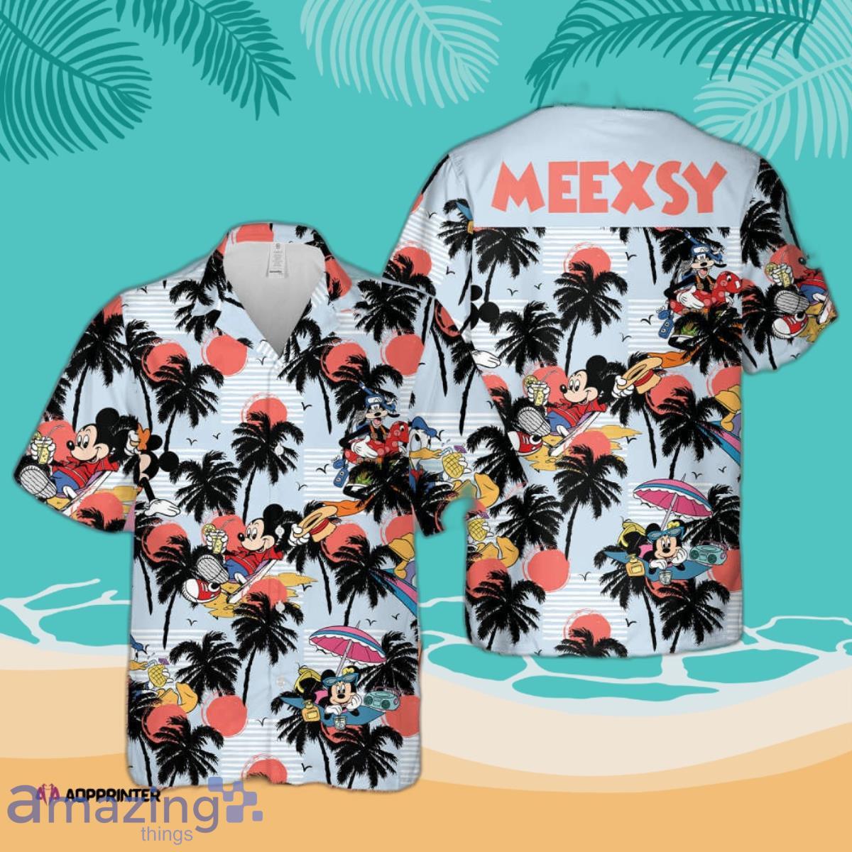 Disney Mickey Mouse Hawaiian Shirt Summer Gift For Men And Women Product Photo 1
