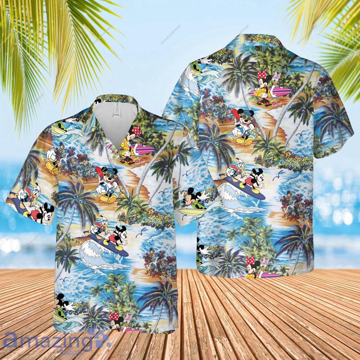 Disney Mickey Mouse Hawaiian Summer Shirt, Gifts For Men And Women