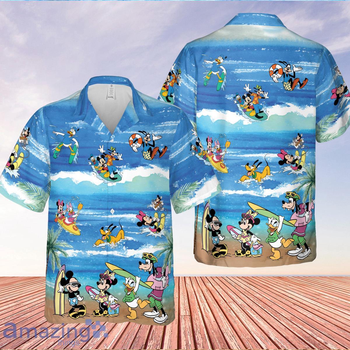 Disney Summer Mickey Minnie Mouse Hawaiian Shirt Tropical Gift For Men Women Product Photo 1 Disney Summer Mickey Minnie Mouse Hawaiian Shirt Tropical Gift For Men Women Product Photo 1