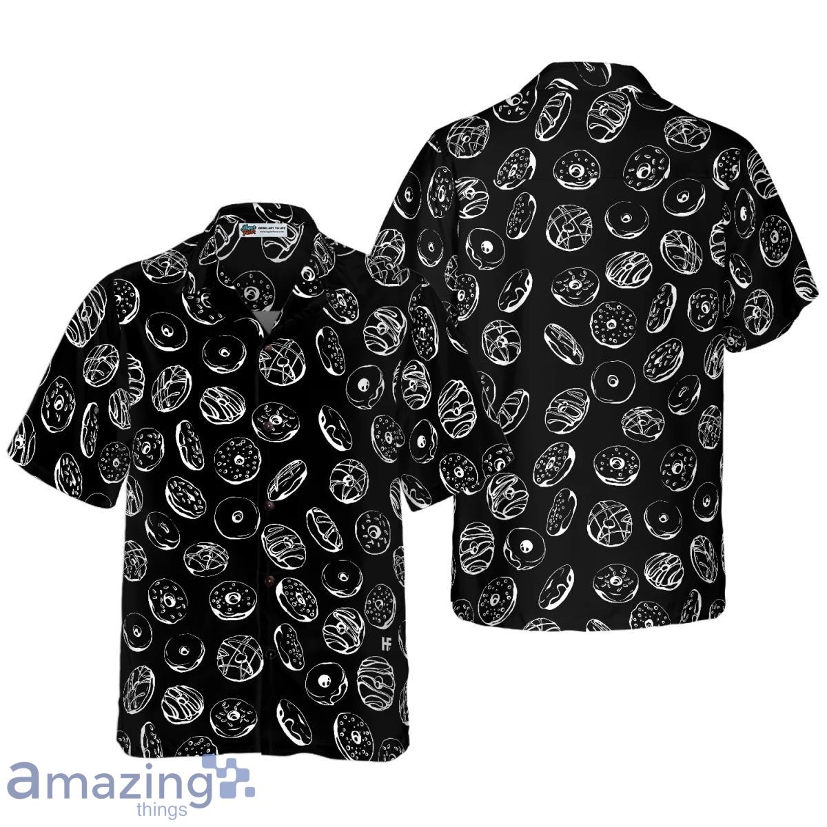Donut Pattern Hawaiian Shirt Best Gift For Men And Women Product Photo 1