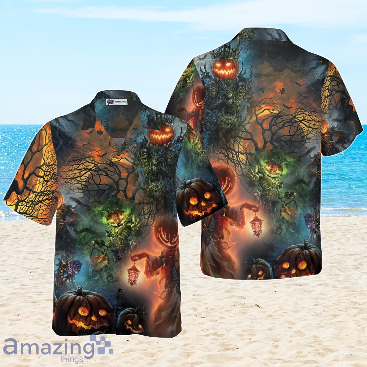 Everyday Is Halloween Day Hawaiian Shirt Impressive Gift For Men And Women image Everyday Is Halloween Day Hawaiian Shirt Impressive Gift For Men And Women Product Photo 2