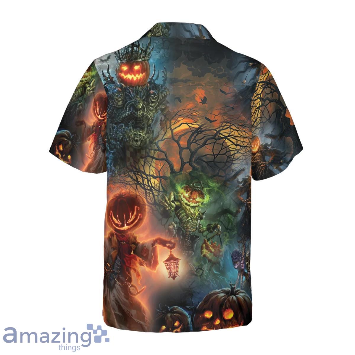Everyday Is Halloween Day Hawaiian Shirt Impressive Gift For Men And Women image Everyday Is Halloween Day Hawaiian Shirt Impressive Gift For Men And Women Product Photo 3