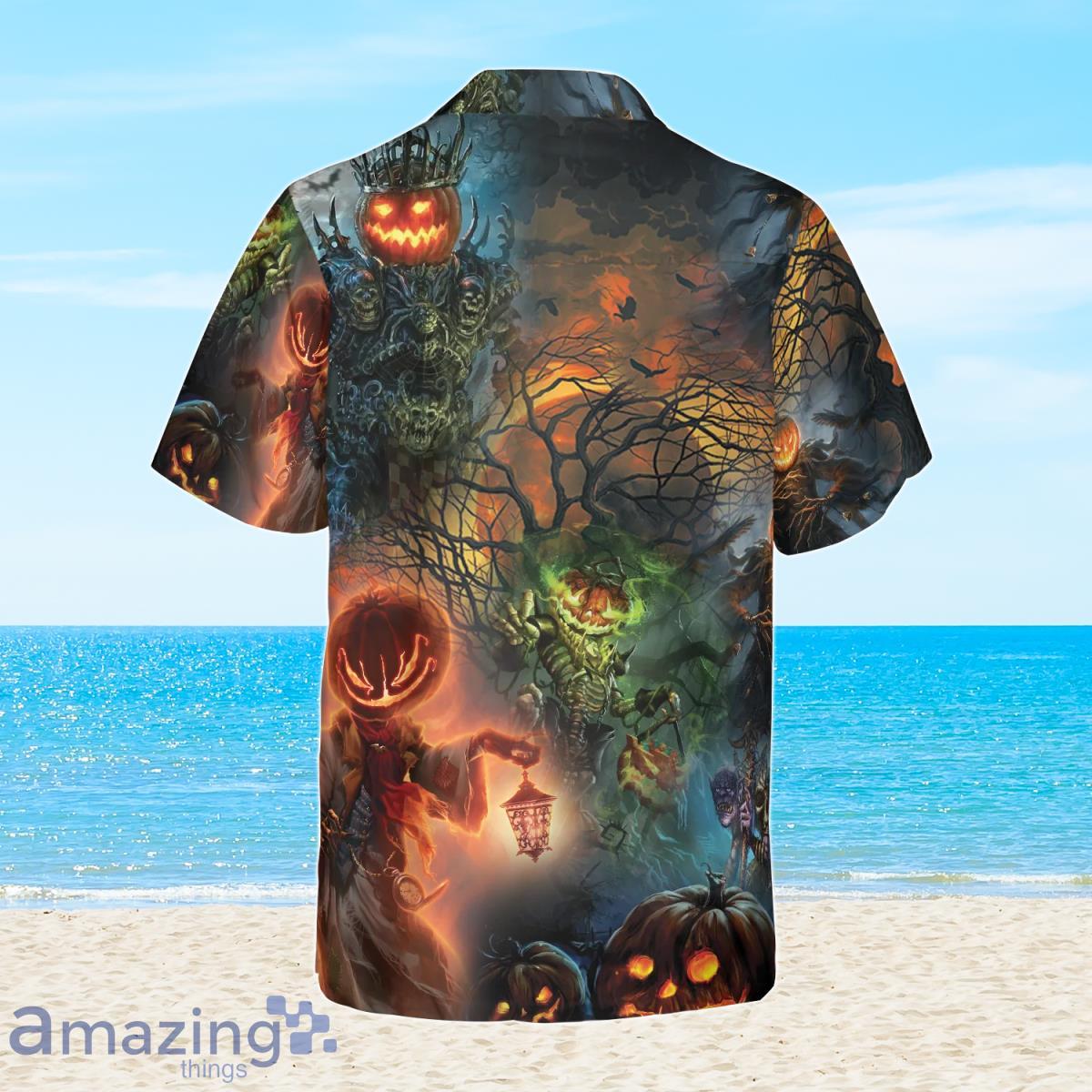 Everyday Is Halloween Day Hawaiian Shirt Impressive Gift For Men And Women image Everyday Is Halloween Day Hawaiian Shirt Impressive Gift For Men And Women Product Photo 4