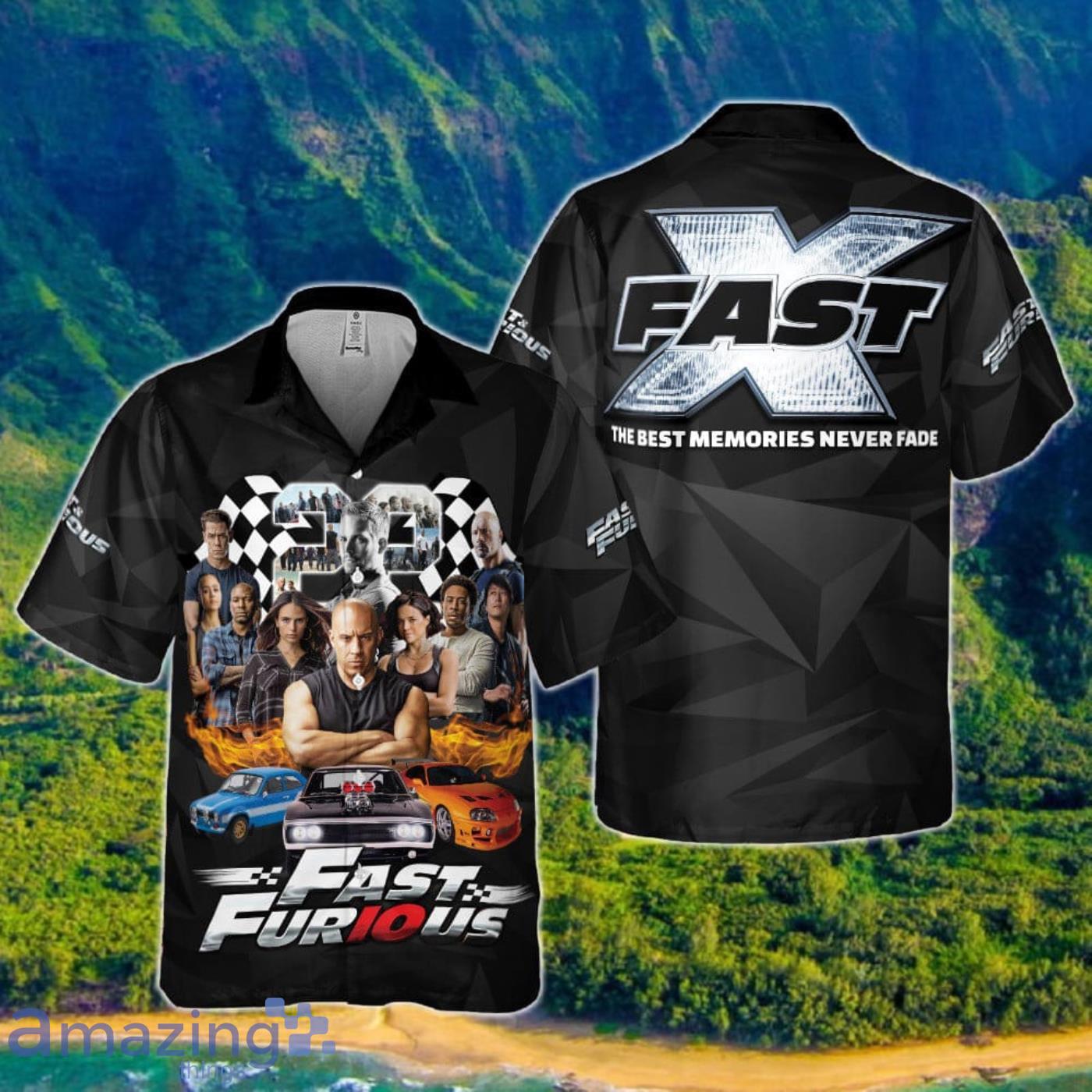 Fast And Furious 10 The Best Memories Never Fade 3D Hawaiian Shirt Product Photo 1