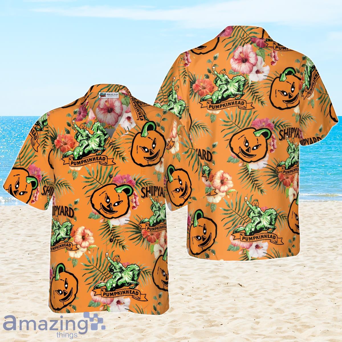 Funny Custom Shipyard Pumkinhead Logo Hawaiian Shirt Impressive Gift For Men And Women Product Photo 1