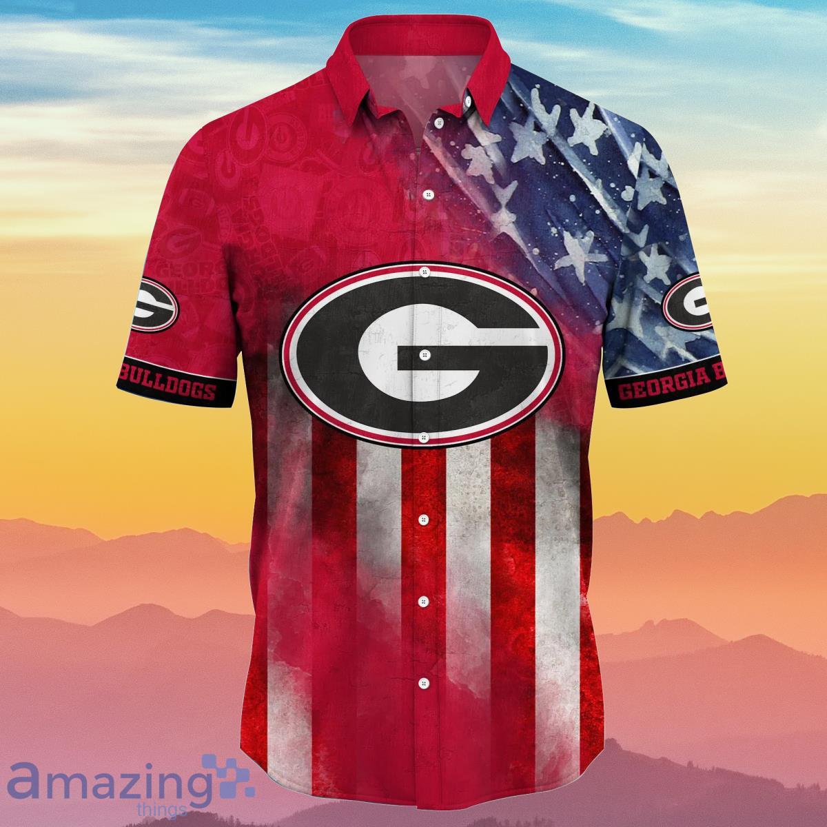 Red UGA Baseball Jersey Personalized Georgia Bulldogs Gift