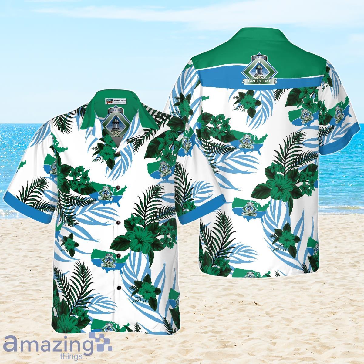 Green Bay Proud Hawaiian Shirt Tropical Gift For Men And Women Product Photo 1