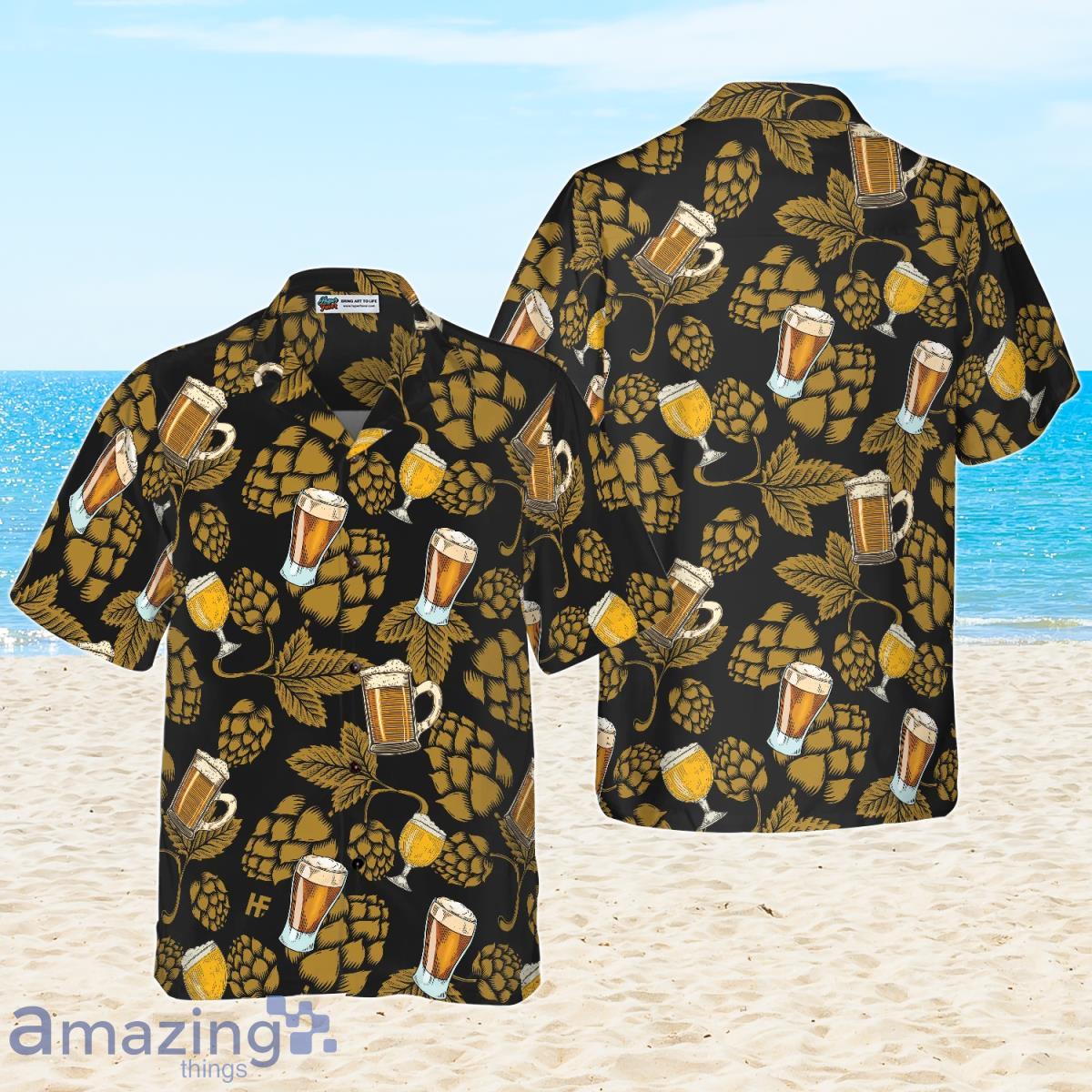Hop Cones Beer Glass Hawaiian Shirt Special Gift For Men And Women Product Photo 1