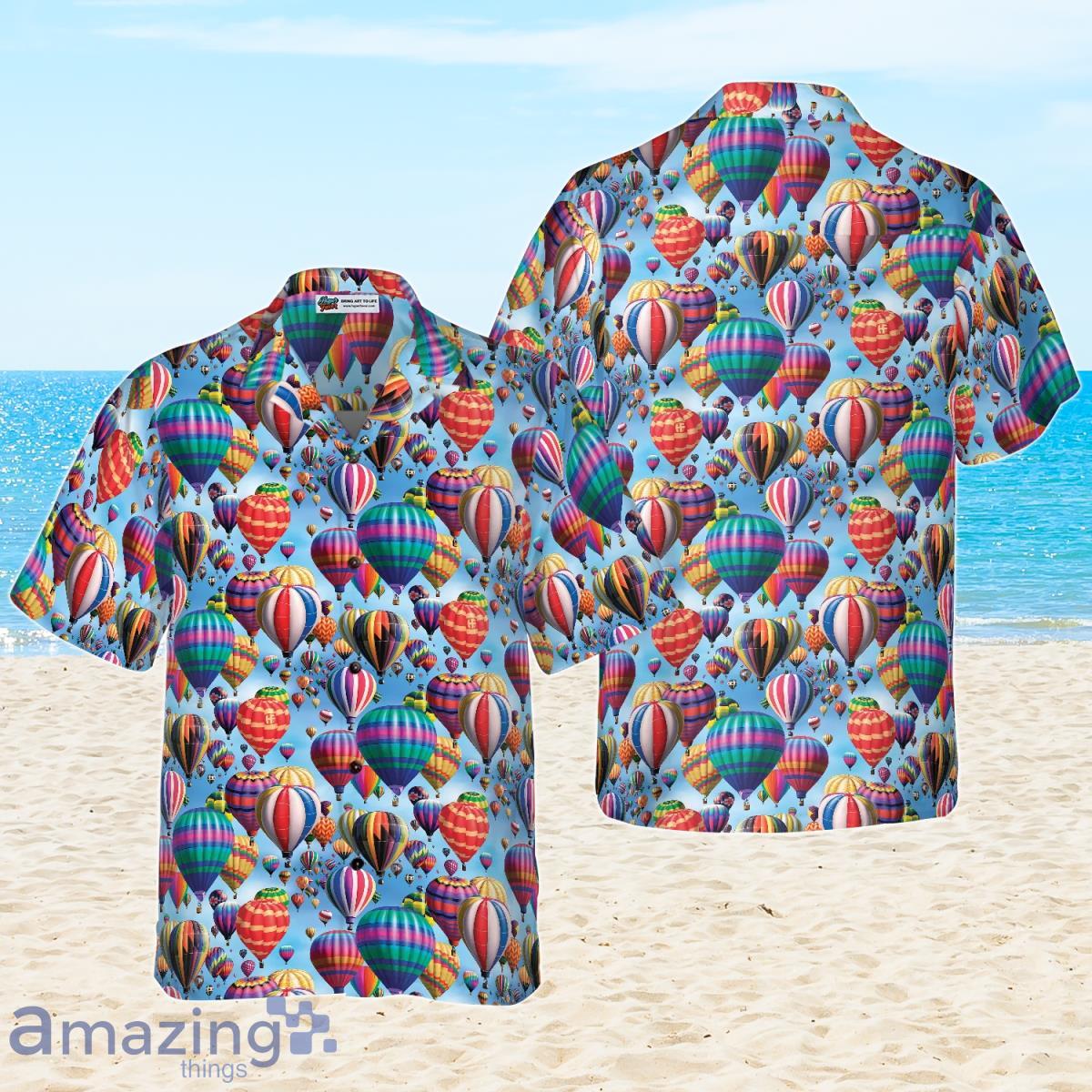 Hot Air Balloon Hawaiian Shirt Impressive Gift For Men And Women Product Photo 1