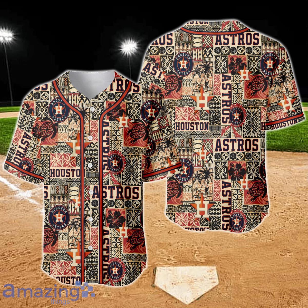 Houston Astros - Major League Baseball AOP Baseball Jersey Product Photo 1