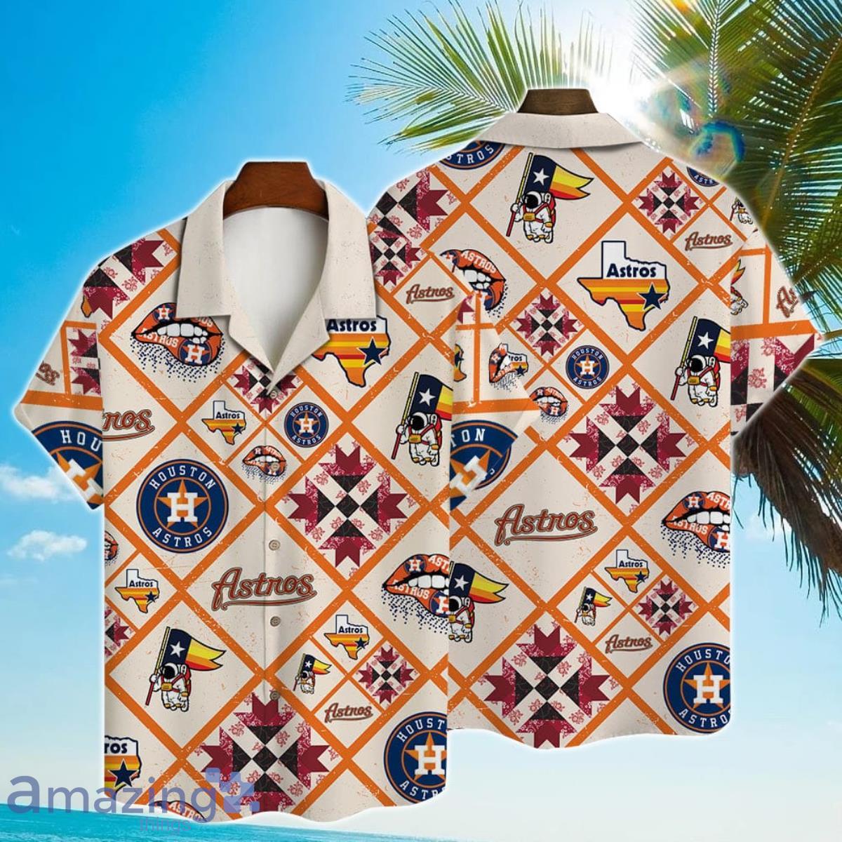 Houston Astros Hawaiian Shirt Men Women - T-shirts Low Price