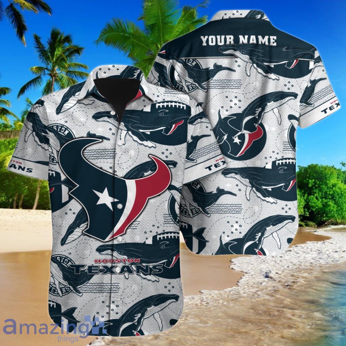 Houston Texans Hawaiian Shirt NFL Football Personalized Cheap